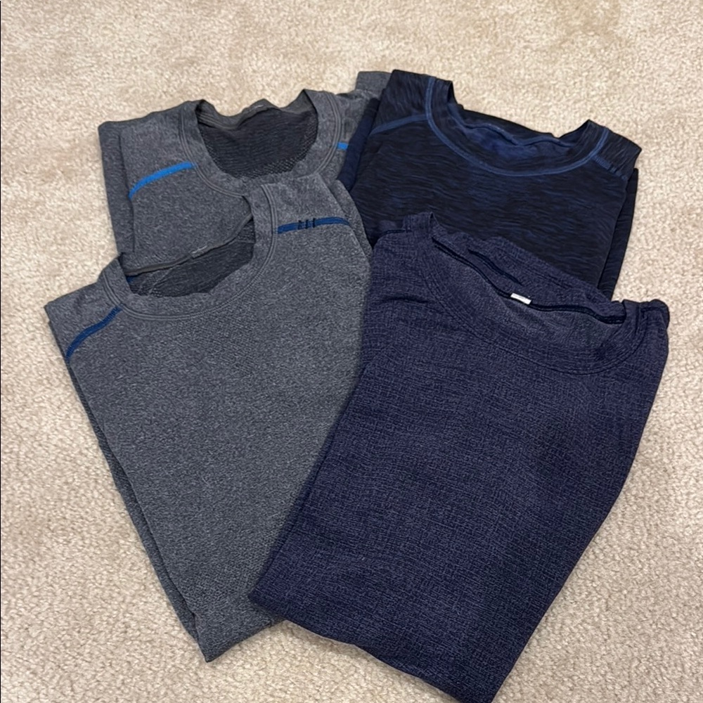 LOT OF 4 - Lululemon Athletica T-Shirt - Men’s Medium
